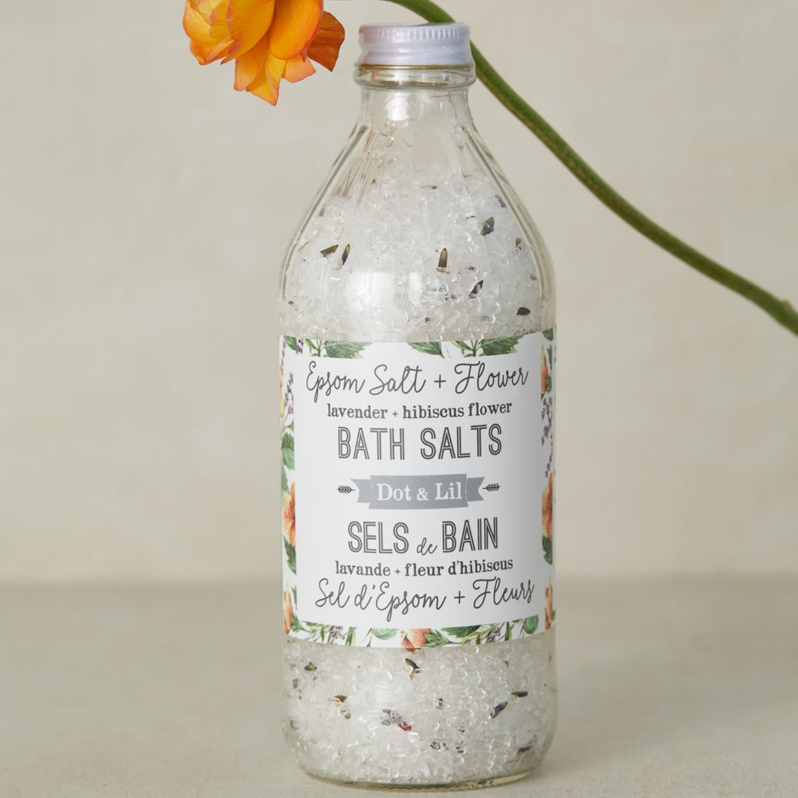 New White Tea & Ginger Bath Salt Dot & Lil