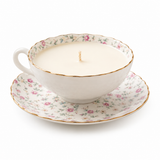 rice flower tea cup candle dot lil