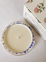 Teacup Candle – Peony & Olive Leaf