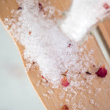bergamot & rose petal bath salt