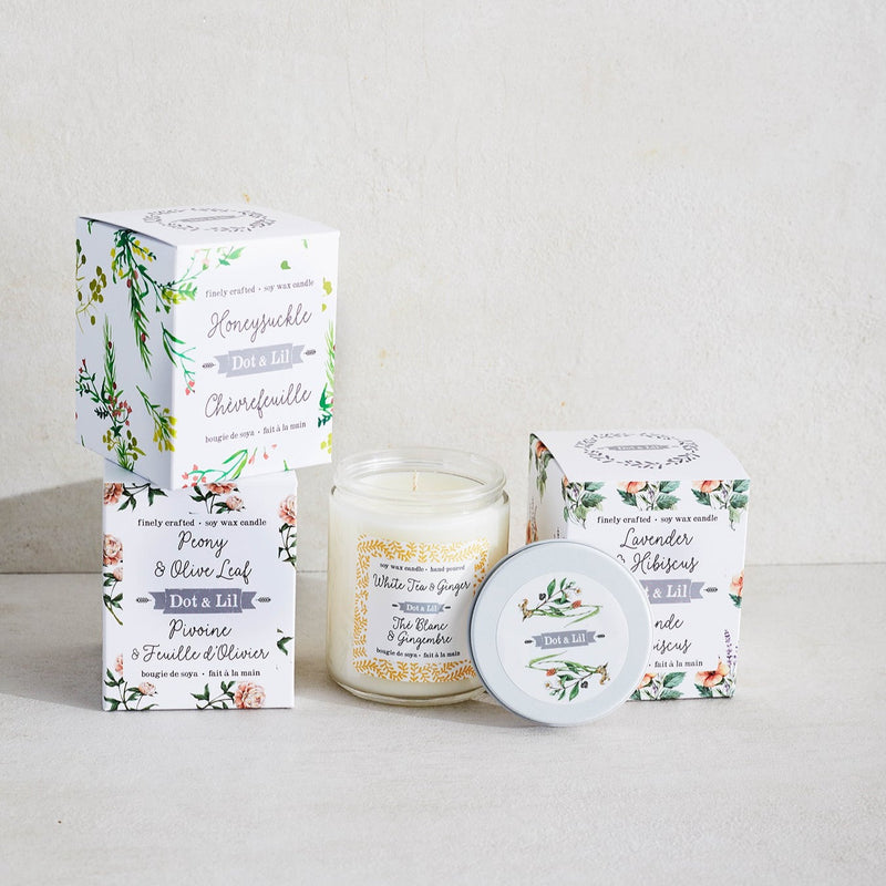 Coffret cadeau pour amoureux des bougies