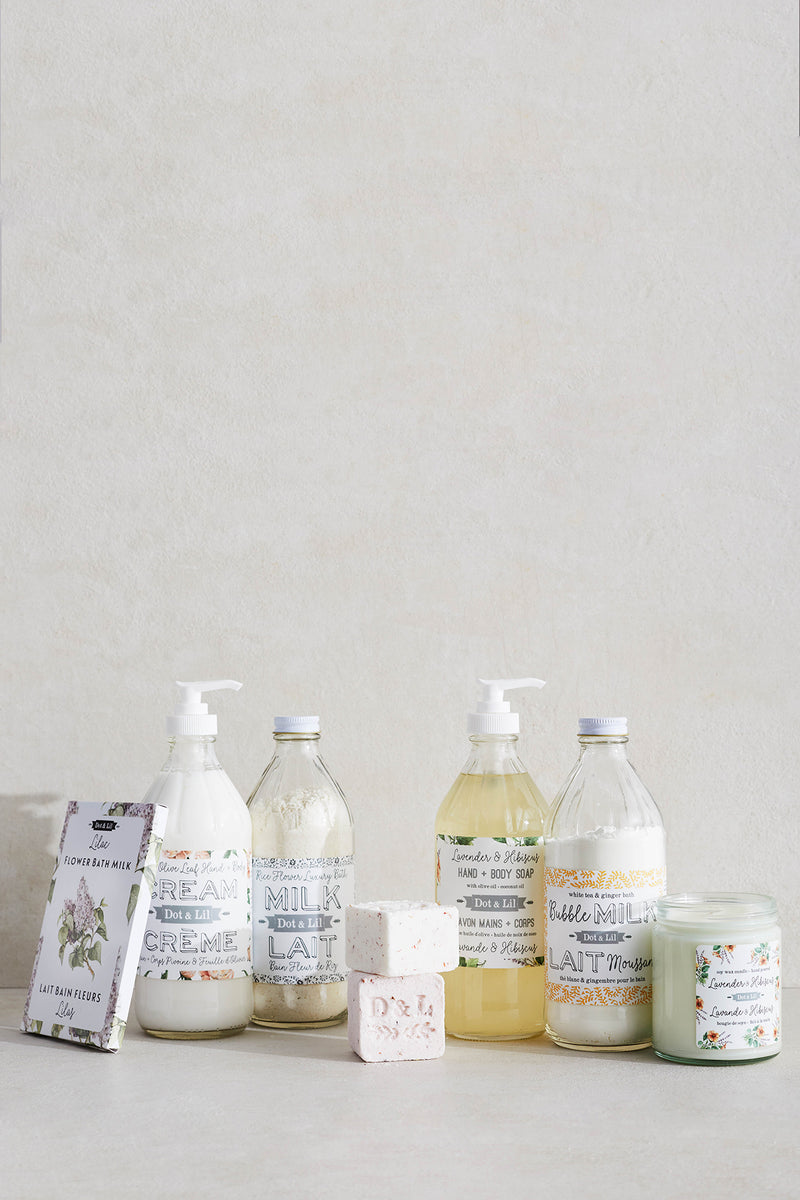 rice flower milk bath