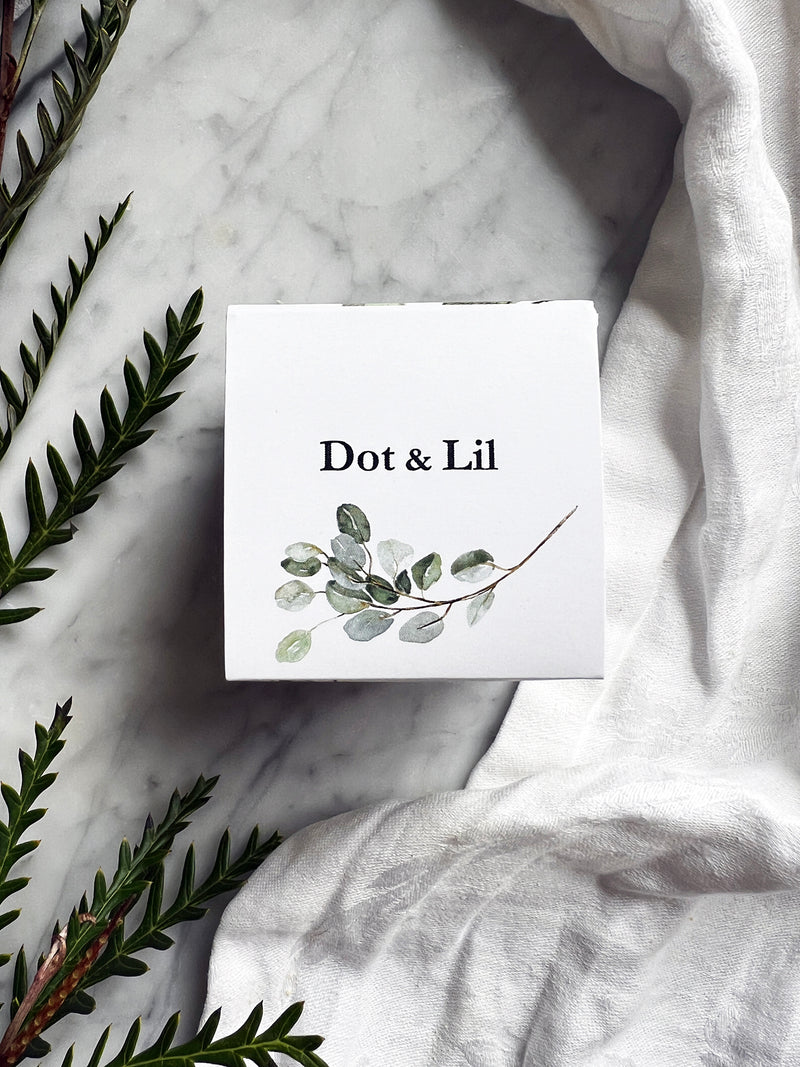 eucalyptus & citron vert pétillant lait bain cube