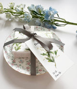 NOUVEAU - cadeau savon fleur de riz + soucoupe
