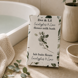 eucalyptus lime milk bath sachet dot lil