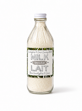 eucalyptus and lime milk bath bottle dot lil 