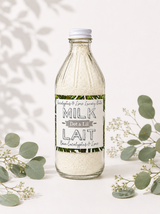 eucalyptus and lime milk bath bottle dot lil 