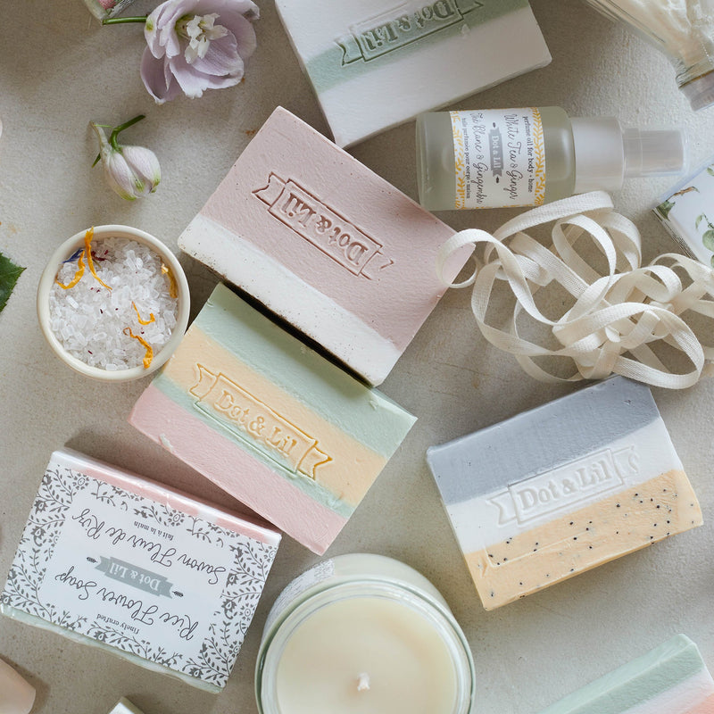 Eucalyptus & Lime Bar Soap – Fresh & Purifying – Dot & Lil