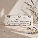 Trio de cubes de bain effervescents – Lavande & hibiscus
