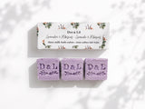 lavender hibiscus bath cube trio dot lil 
