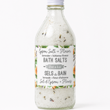 Bath Salts – Lavender & Hibiscus – Bottle