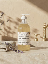 lavander hibiscus liquid soap dot lil