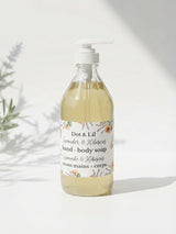 lavander hibiscus liquid soap dot lil