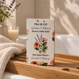 lavender hibiscus milk bath sachet dot lil