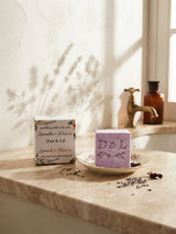 lavender milk bath cube
