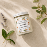 lavender soy candle dot lil