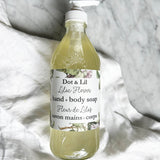 lilac liquid soap dot and lil