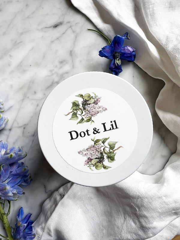 NOUVEAU - Bougie de soja Fleur de Lilas