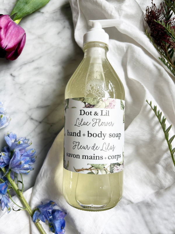 Lilac Flower liquid soap