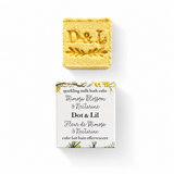 Cube de bain effervescent – Fleur de mimosa & nectarine