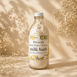 Bath Milk – Mimosa Flower & Nectarine – Bottle