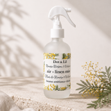 Brume d’ambiance & literie –Fleur de mimosa & nectarine				