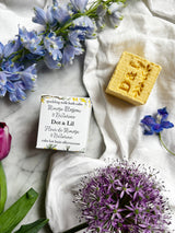 Mimosa Blossom & Nectarine sparkling milk bath cube