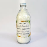 pear osmanthus foaming bath milk dot and lil
