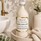 pear osmanthus foaming bath milk dot lil