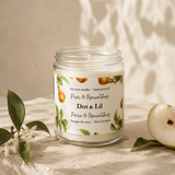 pear soy candle dot lil