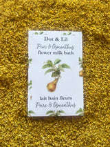 NOUVEAU Sachet lait bain poire & osmanthus