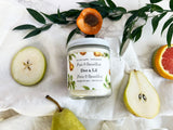 NEW Pear & Osmanthus candle