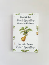 NOUVEAU Sachet lait bain poire & osmanthus