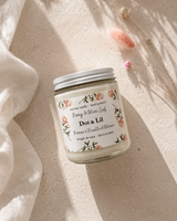 peony soy candle dot lil