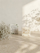 rice flower milk bath cube