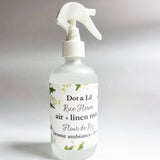 Spray d'ambiance pour le linge de maison « Rice Flower » : « Dot and Lil »