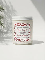 sugar spice soy candle dot lil