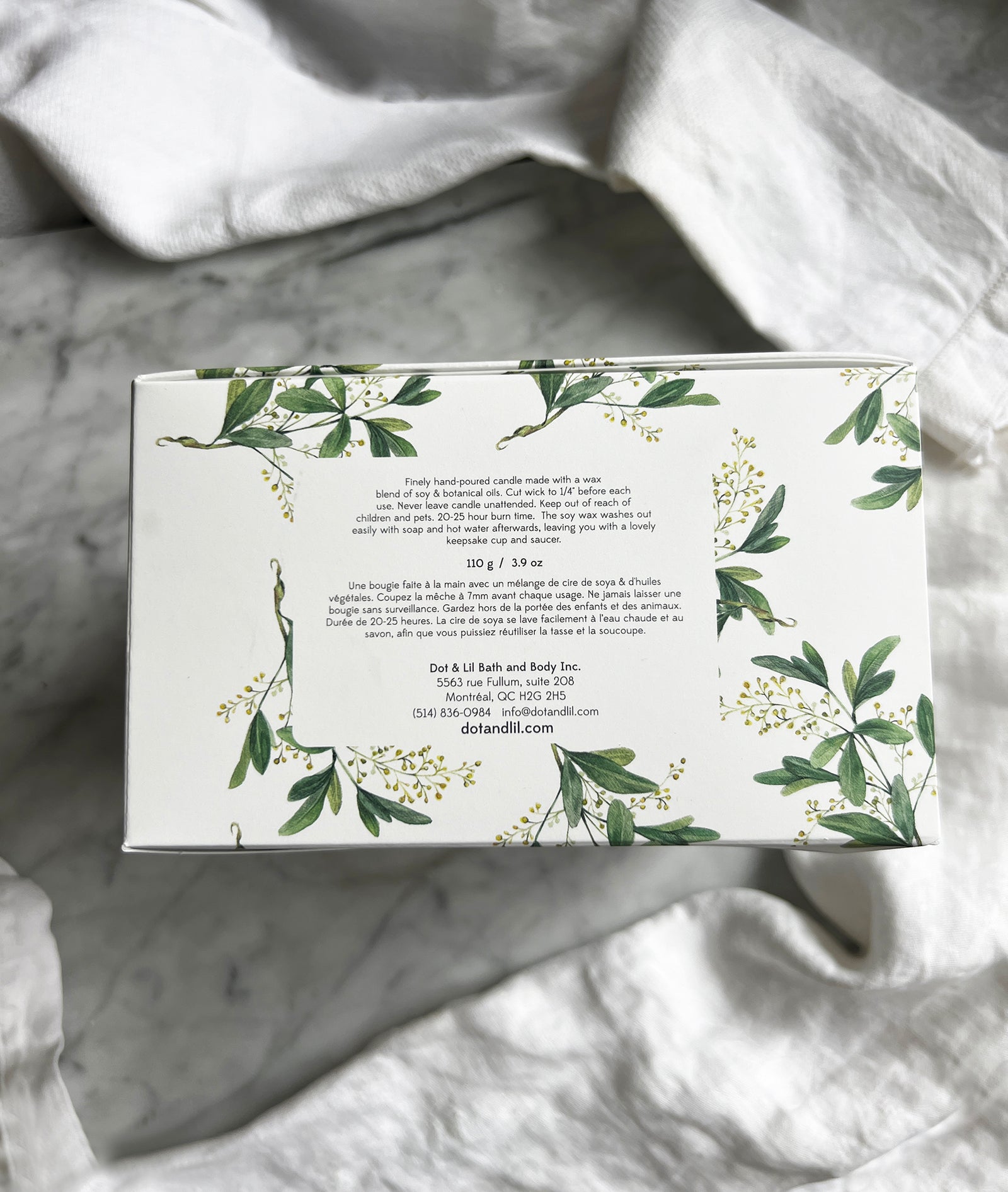 Rice Flower Teacup Candle – Dot & Lil