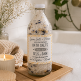 Bath Salts – White Tea & Ginger – Bottle