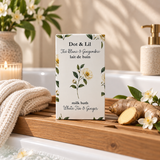 white tea ginger milk bath sachet dot lil