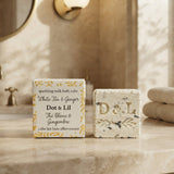 white tea ginger milk bath cube