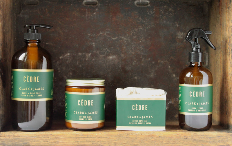 Cèdre cotton rope soap