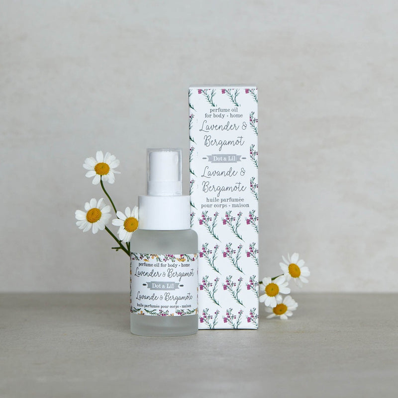 lavender & bergamot perfume oil