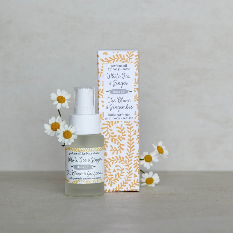 White Tea Ginger Perfume Oil – Dot Lil1