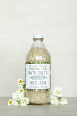 sel de bain eucalyptus & lime