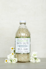 eucalyptus & lime bath salt