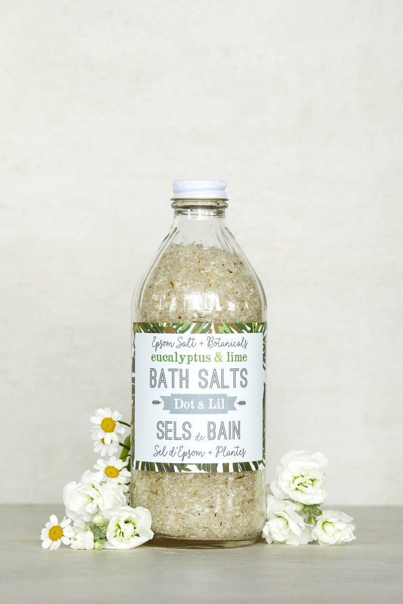 sel de bain eucalyptus & lime