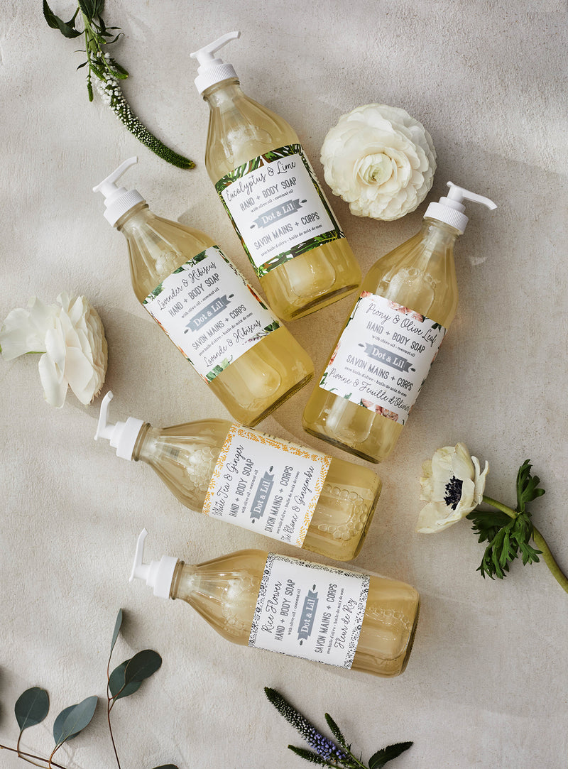 eucalyptus & lime liquid soap
