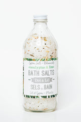 eucalyptus & lime bath salt