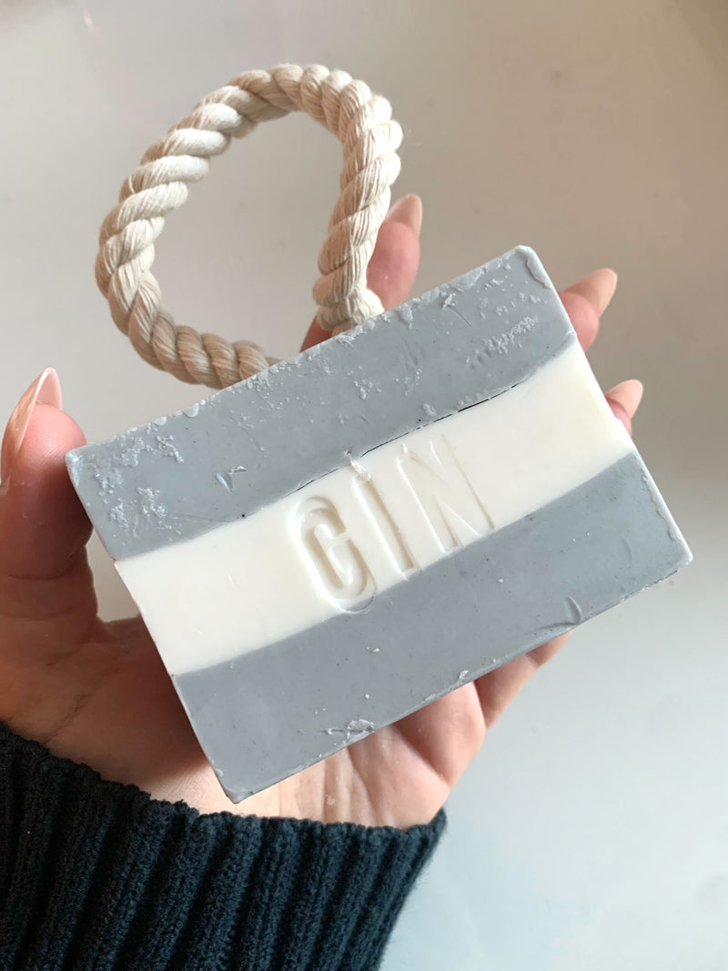 less-than-perfect gin cotton rope soap